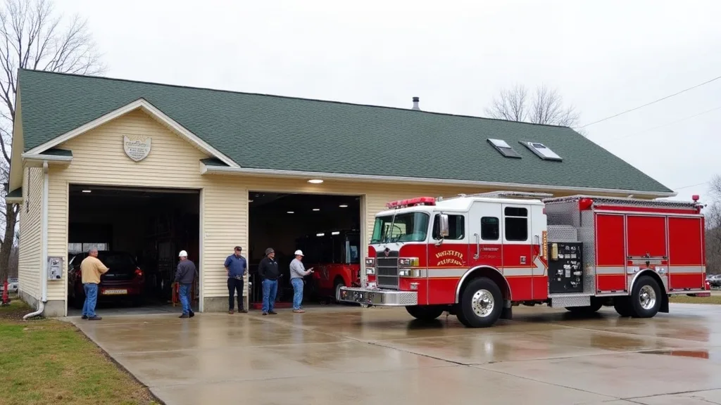 Editorial illustration for: Adams Center Fire District awarded $1 million state grant