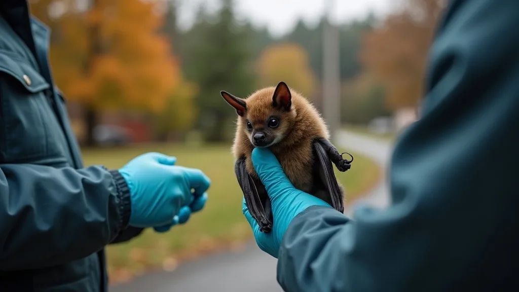 Editorial illustration for: Bat in Adams tests positive for rabies, health officials report
