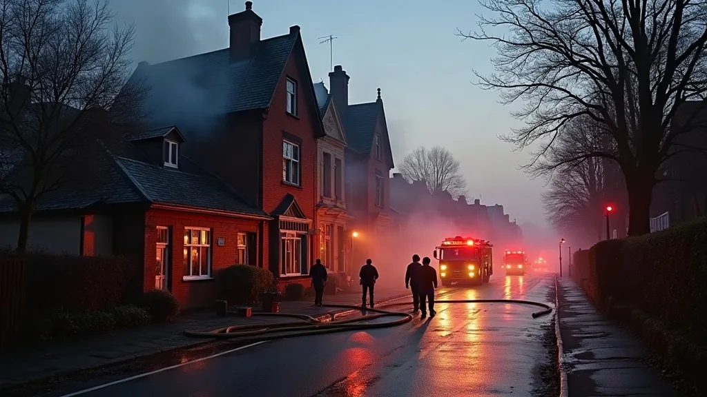 Editorial illustration for: Building destroyed in early-morning Gouverneur fire