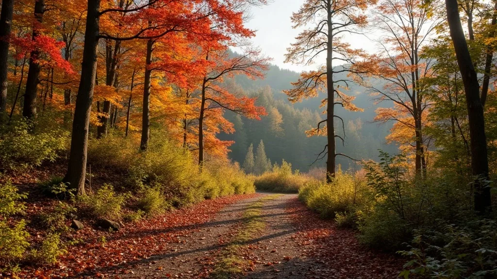Editorial illustration for: Fall foliage begins changing across St. Lawrence County