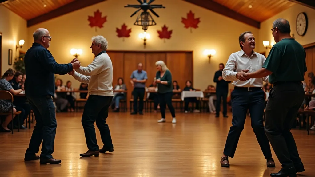 Editorial illustration for: International Maple Museum plans monthly swing dances