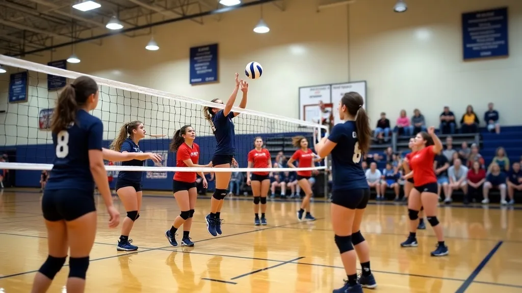 Editorial illustration for: Massena, Malone record wins in NAC volleyball