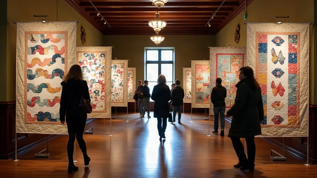 Editorial illustration for: Sackets Harbor Quilt Show returns for 25th annual event