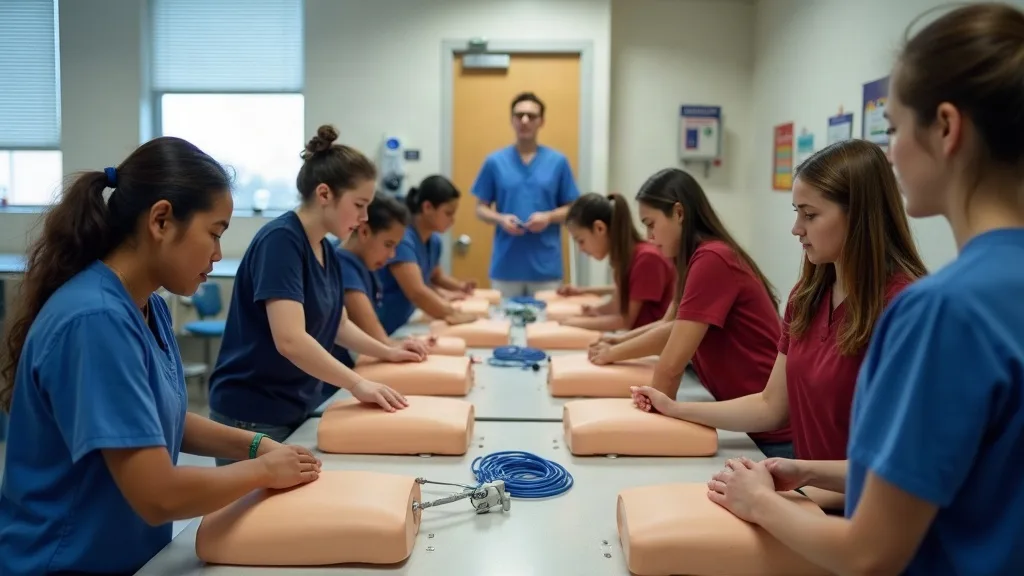 Editorial illustration for: Students Explore Healthcare Careers Through St. Lawrence County MASH Camps