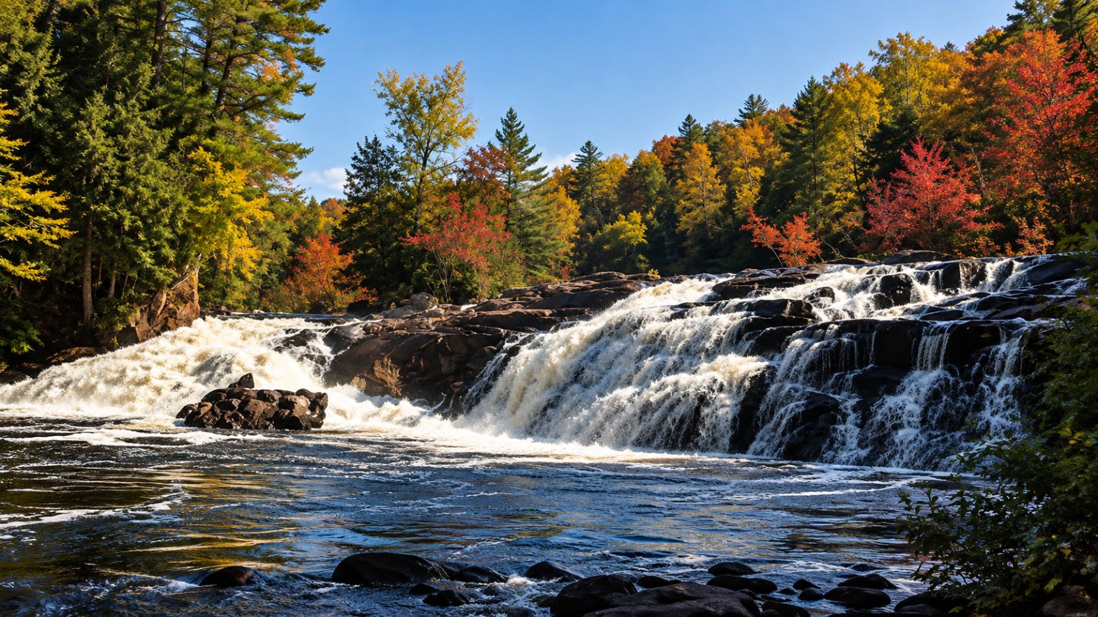 The Raquette River along the Stone Valley Trail