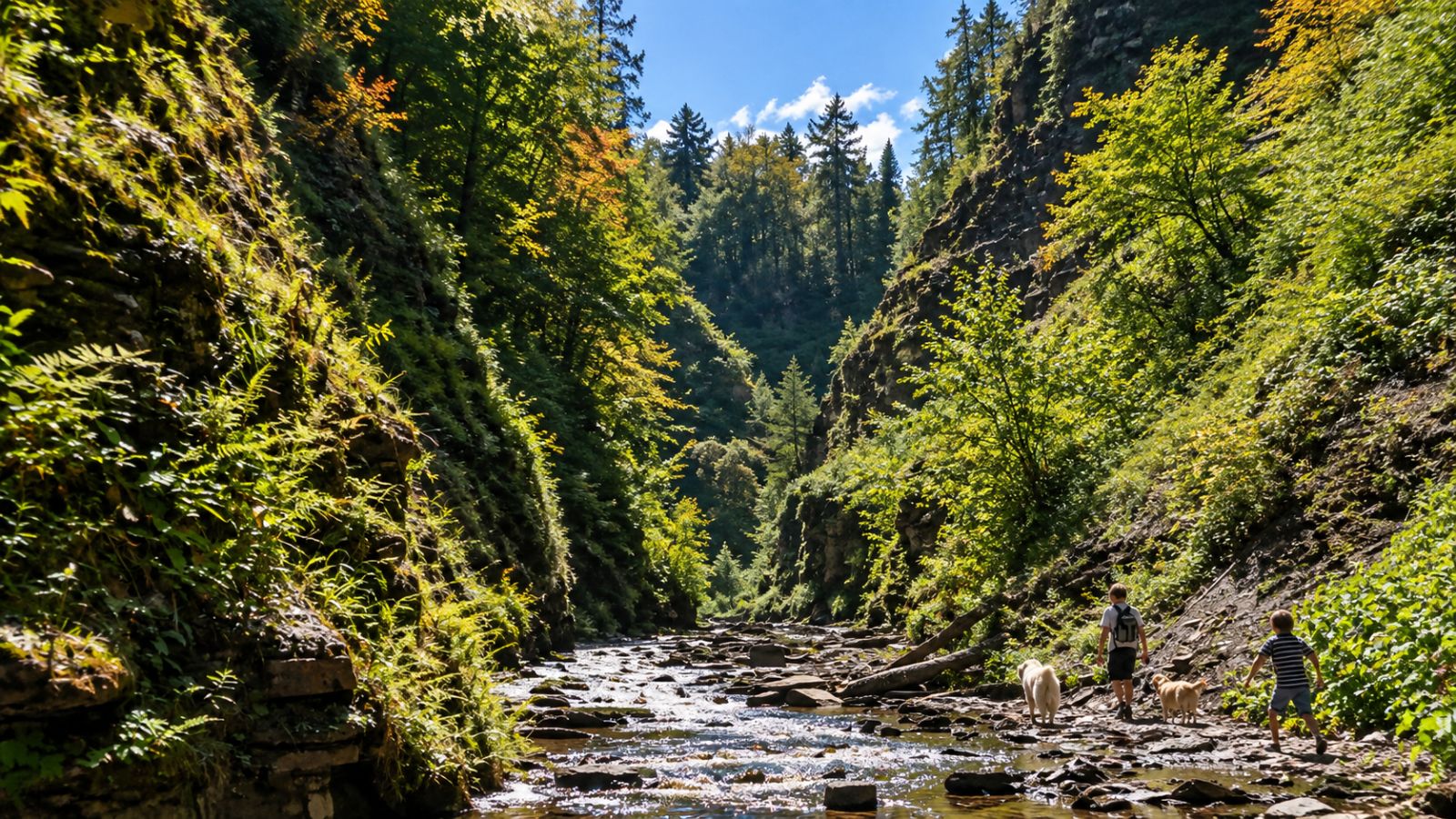 The gorge at Whetstone Gulf State Park