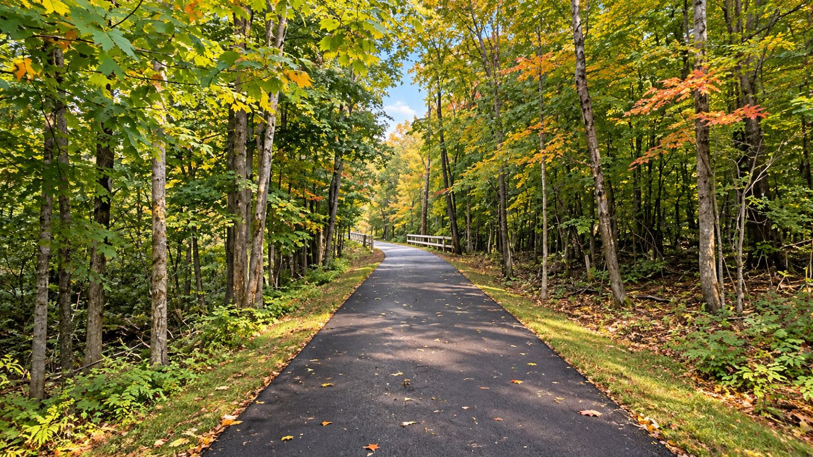 The Black River Riverwalk in Watertown