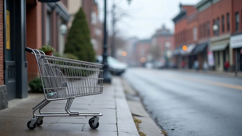 Editorial illustration for: Watertown council considers limits on shopping carts on sidewalks
